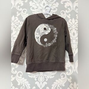4/$25 • Osh Kosh Floral Yin Yang Hooded‎ Sweatshirt